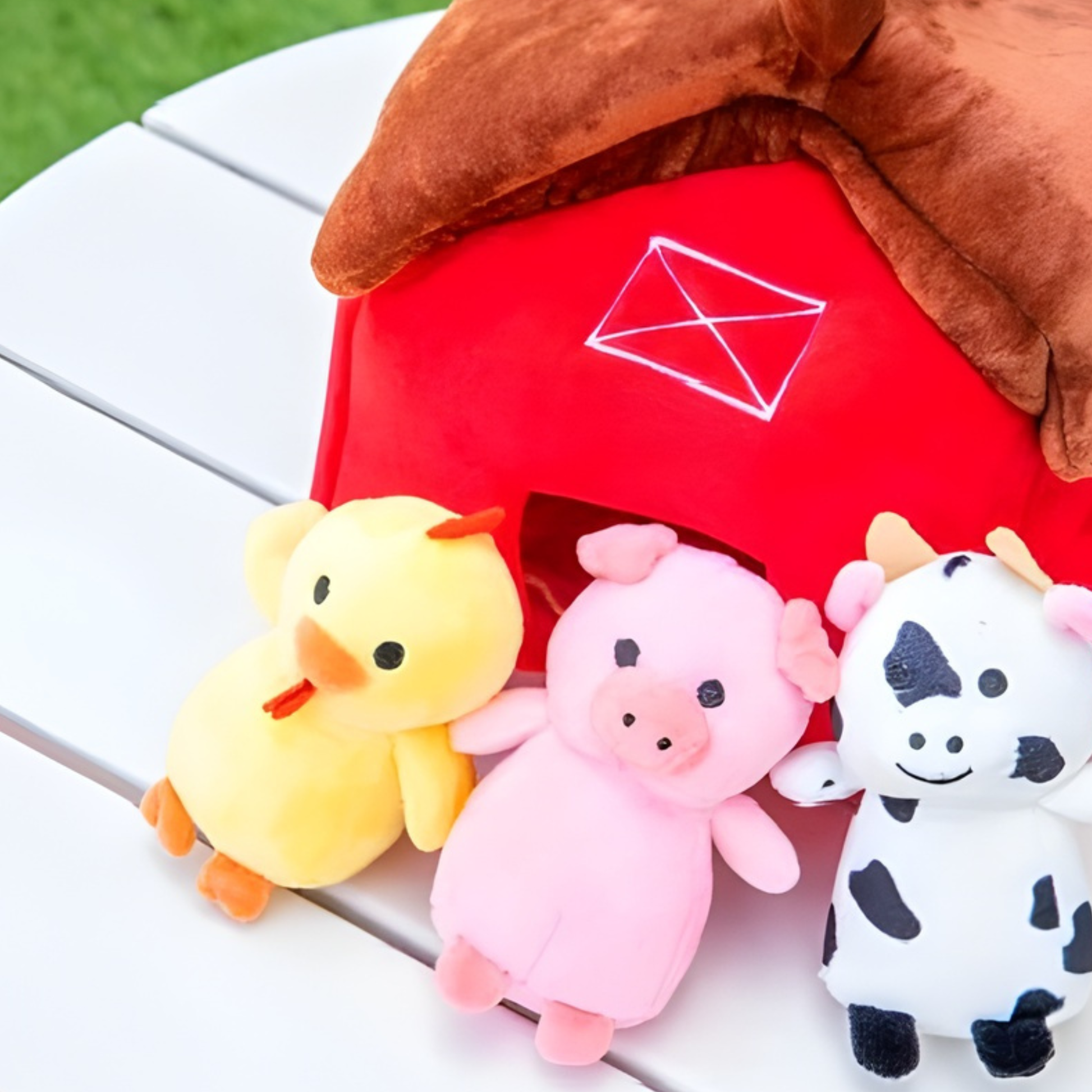 Hide and Seek Barnyard Dog Toy - Glow Pups by Glow Pups