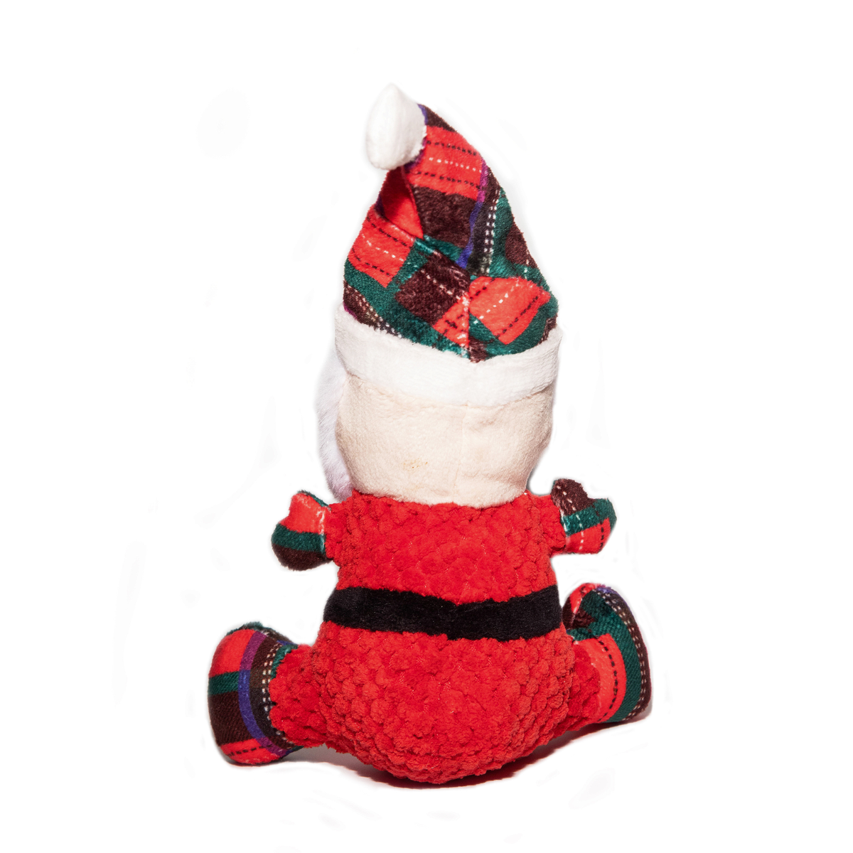 Glow Pups Santa Claus Plush Stuffed Dog Toy, Christmas Holiday Toy for Dogs by Glow Pups