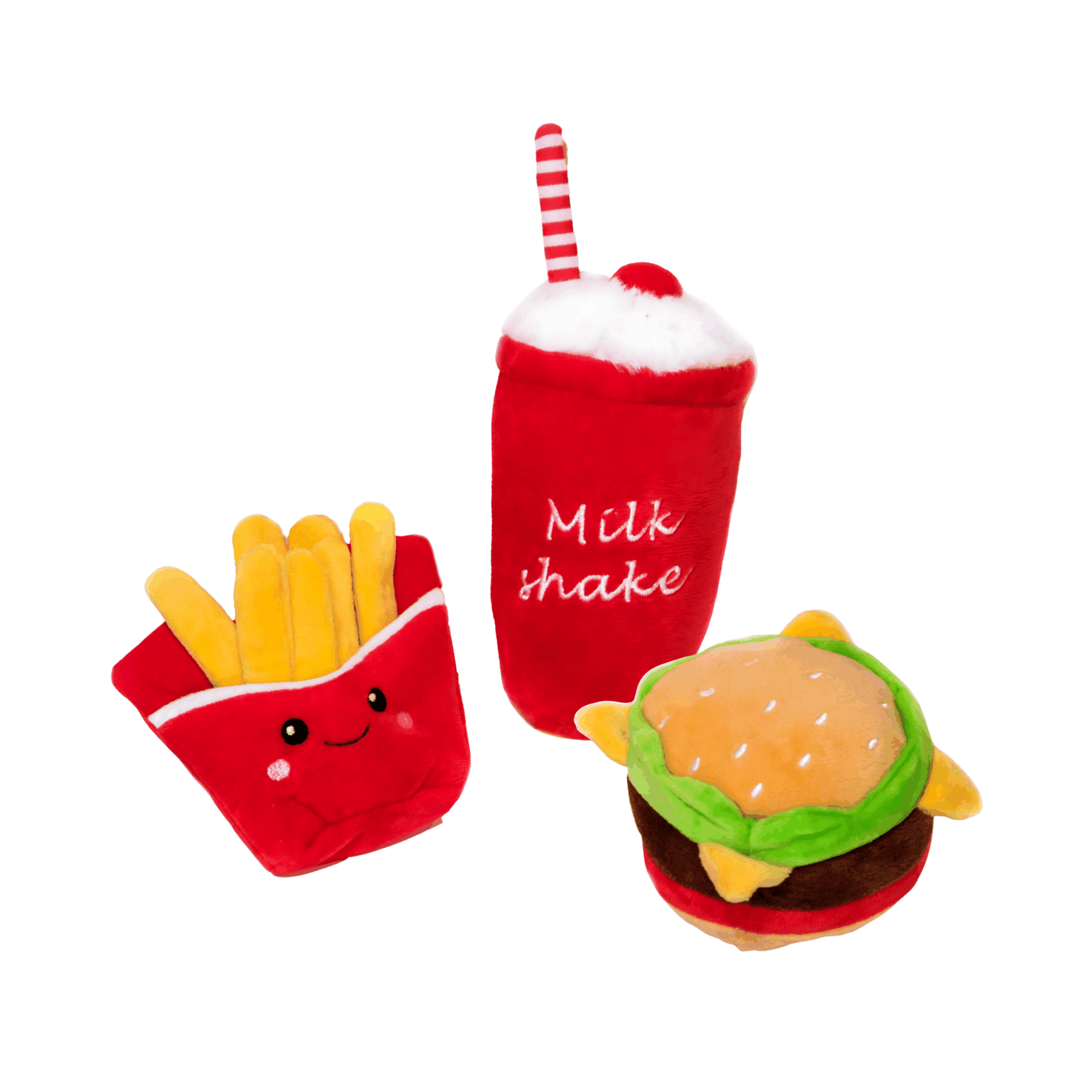 Doggy Bag Dog Toy Fun Fast Food Playset for Dogs - Glow Pups by Glow Pups