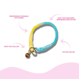 Sunshine Waves Tie Dye Slip Collar - Glow Pups by Glow Pups