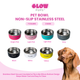 Vacuum Insulated Stainless Steel Dog Bowls With Double Walled Design Keep Water Cold Longer by Glow Pups