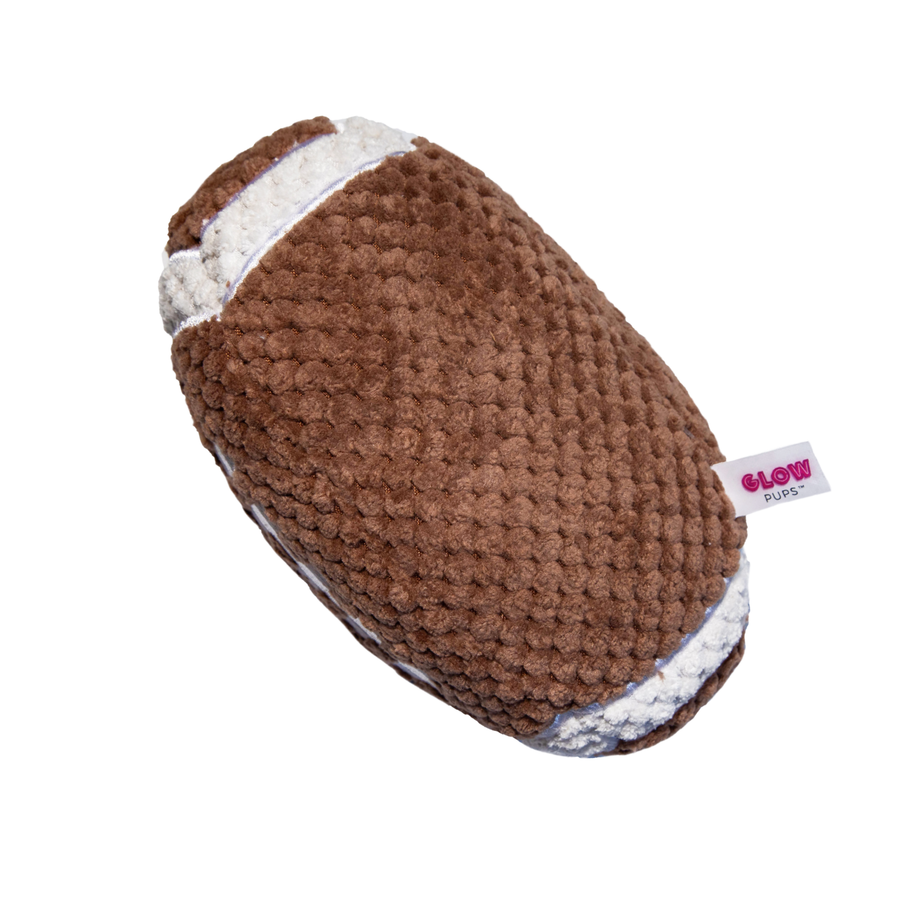 Squeaky Football Dog Toy - Glow Pups by Glow Pups