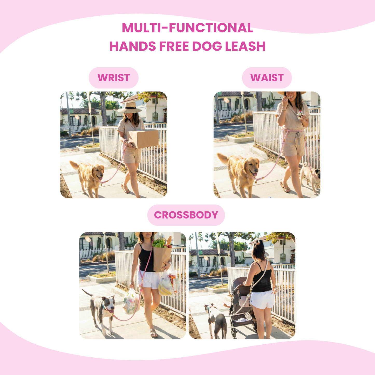 Hands-Free Leash - Glow Pups