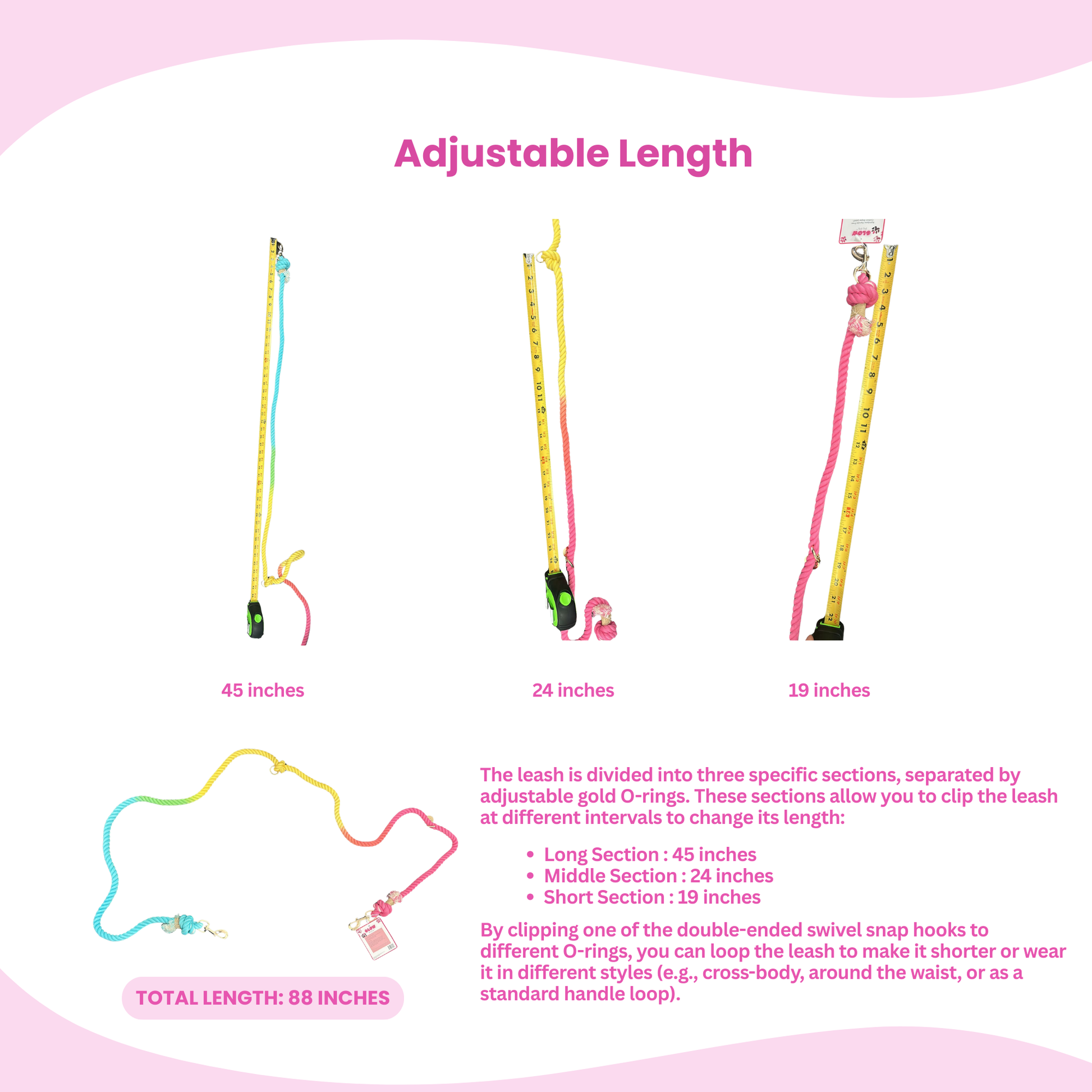 Hands-Free Leash - Glow Pups