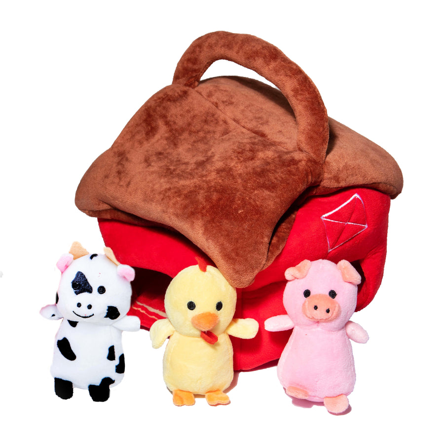 Hide and Seek Barnyard Dog Toy - Glow Pups by Glow Pups