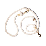 White Hands-Free Leash - Glow Pups by Glow Pups
