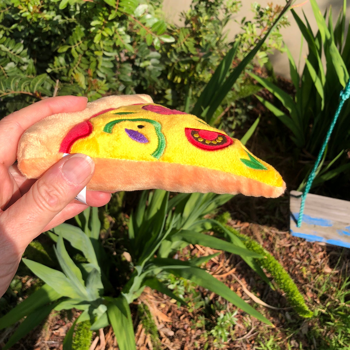 Squeaky Pizza Dog Toys